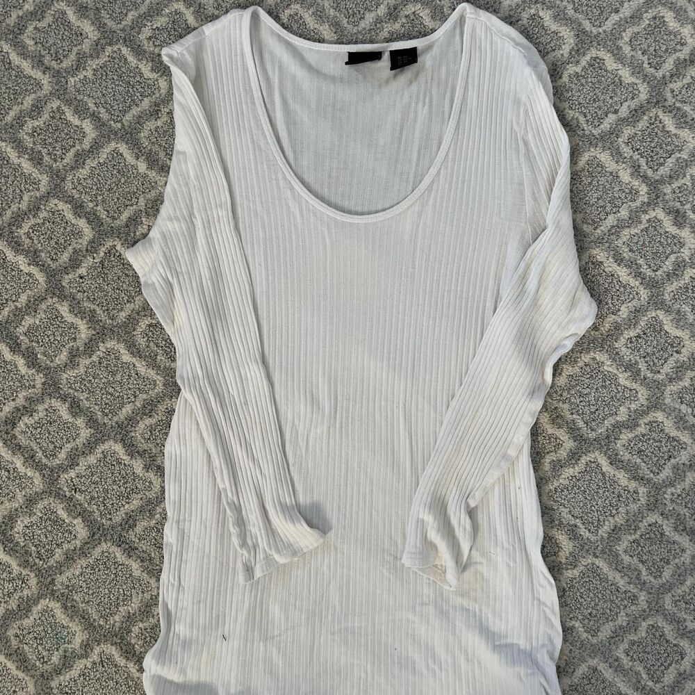 Forever-21 Women's White Shirt - Picture 3 of 3